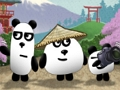 Spēle 3 pandas Japānā HTML5  online