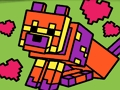 Spēle Easy Kids krāso Mineblox  online