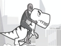 Spēle Zirnekļcilvēka T-Rex skrējējs  online