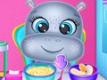 Spēle Zīdaiņu Hippo zobu kopšana  online