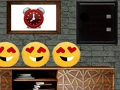 Spēle Pelēka ķieģeļu mājas aizbēgšana  online
