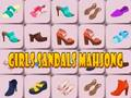 Spēle Meiteņu sandales Mahjong  online