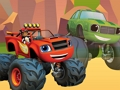 Spēle Blaze and Monster Machines finierzāģis  online
