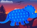 Spēle Dinozaurs Pop It finierzāģis  online
