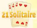 Spēle 21 Solitārs  online