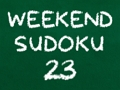 Spēle Nedēļas nogale Sudoku 23  online