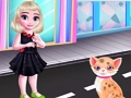 Spēle Mazās princeses kaķēna glābšana  online