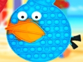 Spēle Angry Birds pop it finierzāģis  online