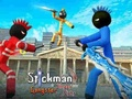 Spēle Stickman Police vs Gangsters Street Cīņa  online