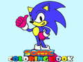 Spēle Sonic krāsojamā grāmata  online