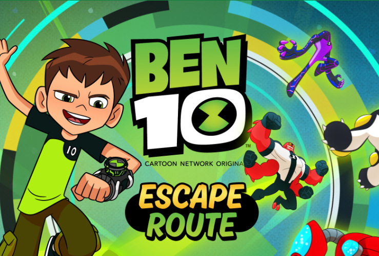 Spēle Ben 10 evakuācijas ceļš  online