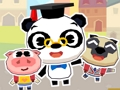 Spēle Panda skola  online