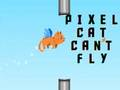 Spēle Pixel kaķis nevar lidot  online