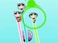 Spēle Powerpuff Girls Smashing Bots  online