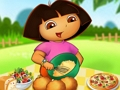 Spēle Dora yummy cupcake online