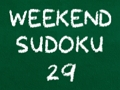 Spēle Nedēļas nogales Sudoku 29  online