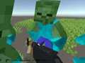 Spēle Minecraft šāvēja glāb savu pasauli  online