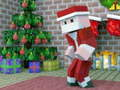 Spēle MineCraft Ziemassvētku finierzāģis  online