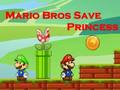 Spēle Mario Bros Glābiet princesi  online
