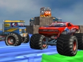 Spēle Monster Truck Driving Trick Game Sim  online