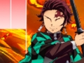 Spēle Anime Kimetsu no Demon Slayer klavieru flīzes  online