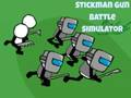 Spēle Stickman ieroču kaujas simulators  online