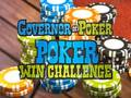 Spēle Pokera gubernators Poker uzvar izaicinājumā  online