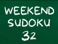 Spēle Nedēļas nogales Sudoku 32  online