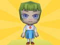 Spēle Rudens puiši un meitenes Chibi Race Knockdown Multiplay  online