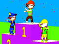 Spēle Knockout Fall Guys 3d Run Royale Race online