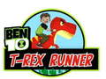 Spēle Ben 10 T-Rex skrējējs  online