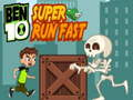 Spēle Ben 10 īpaši ātri skrien  online