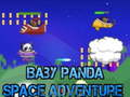 Spēle Baby Panda kosmosa piedzīvojums  online