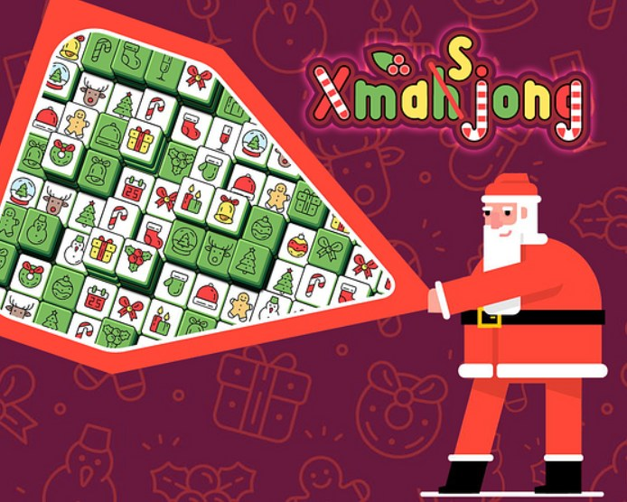 Spēle Ziemassvētku madžongs  online