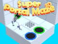 Spēle Super Portal Maze 3D online