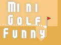 Spēle Smieklīgs mini golfs  online