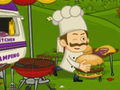 Spēle Trakais burgers  online