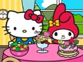 Spēle Hello Kitty un draugi restorāns  online