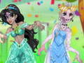Spēle Princese jauki zombiji aprīļa jautrība  online