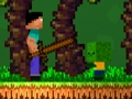 Spēle Noob vs Zombies — meža bioms  online