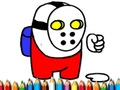 Spēle Space Dude krāsojamā grāmata  online