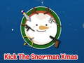 Spēle Kick The Snowman Ziemassvētki  online