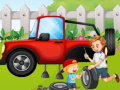 Spēle Auto garāžu atšķirības  online