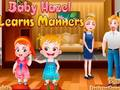 Spēle Baby Hazel apgūst manieres  online