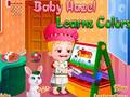 Spēle Baby Hazel mācās krāsas  online