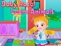 Spēle Baby Hazel Uzziniet dzīvniekus  online