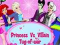 Spēle Princese vs. Nelieši Virves vilkšana  online