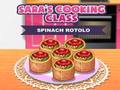 Spēle Sara's Cooking Class Spinātu Rotolo  online