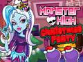 Spēle Monster High Ziemassvētku ballīte  online