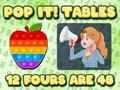 Spēle Pop It Tables  online